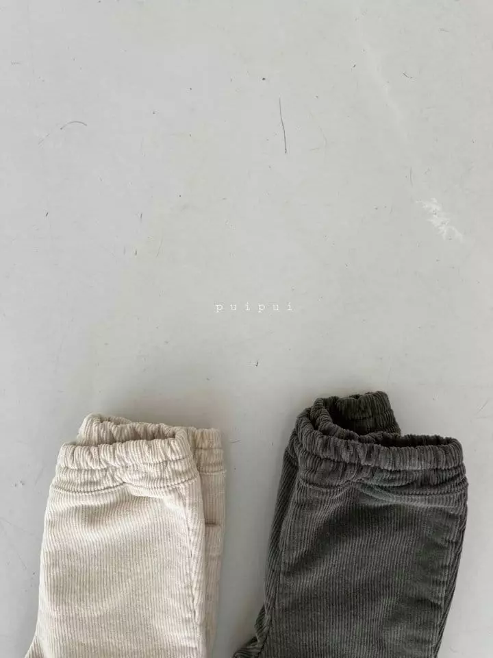 Puipui - Korean Children Fashion - #minifashionista - Corduroy Pants - 6