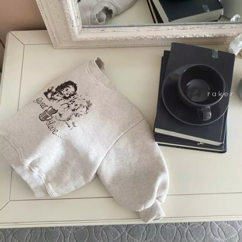 Raker - Korean Children Fashion - #childrensboutique - Puppy Sweatshirt - 2