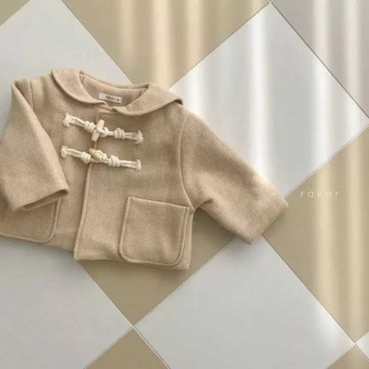 Raker - Korean Children Fashion - #childofig - Sailot Half Coat Beige - 4