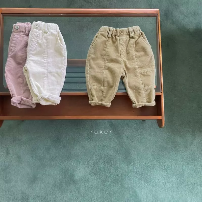 Raker - Korean Children Fashion - #designkidswear - Tabi Rib Pants