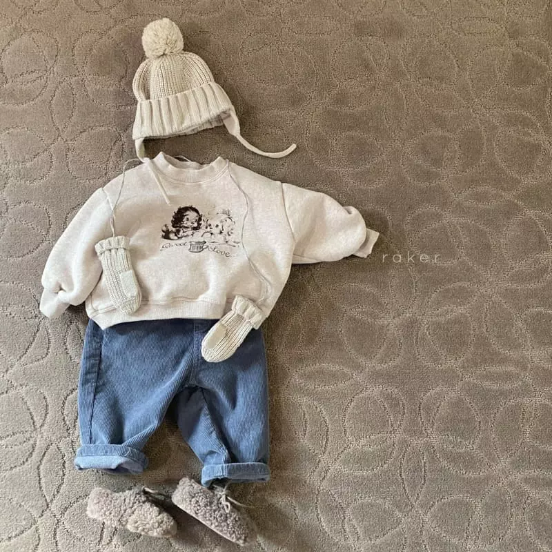 Raker - Korean Children Fashion - #designkidswear - Puppy Sweatshirt - 4