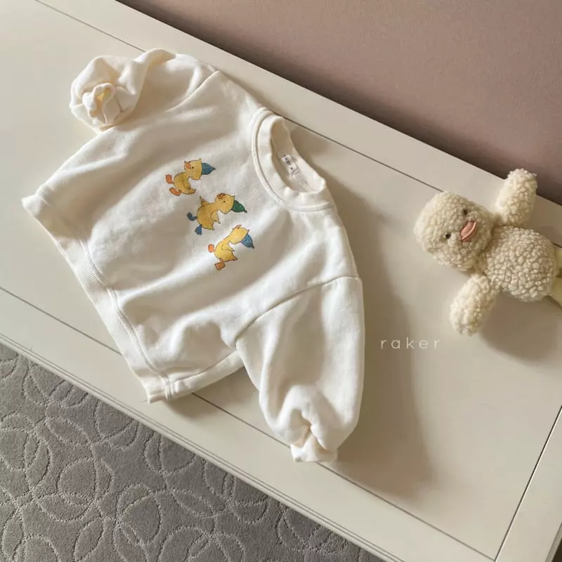 Raker - Korean Children Fashion - #kidsstore - Baby Duck Sweatshirt - 2