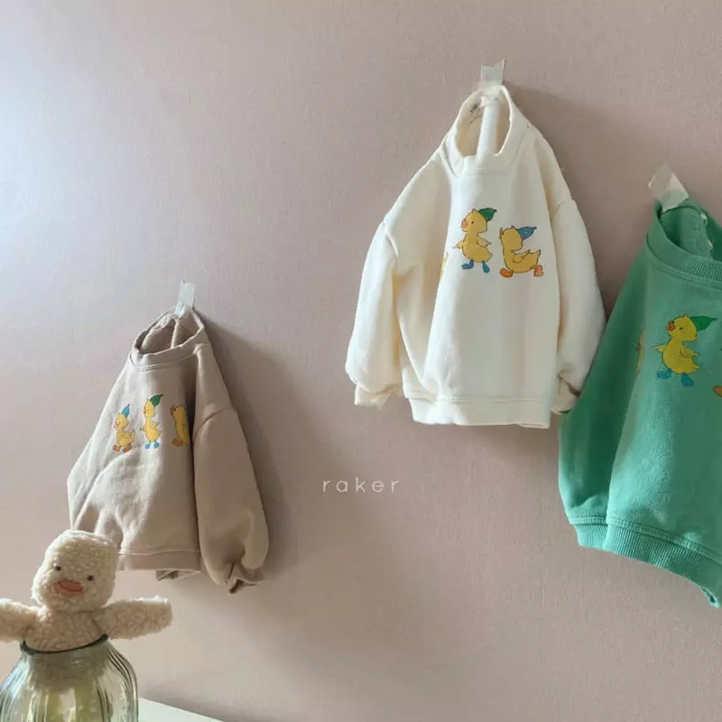 Raker - Korean Children Fashion - #kidzfashiontrend - Baby Duck Sweatshirt - 3