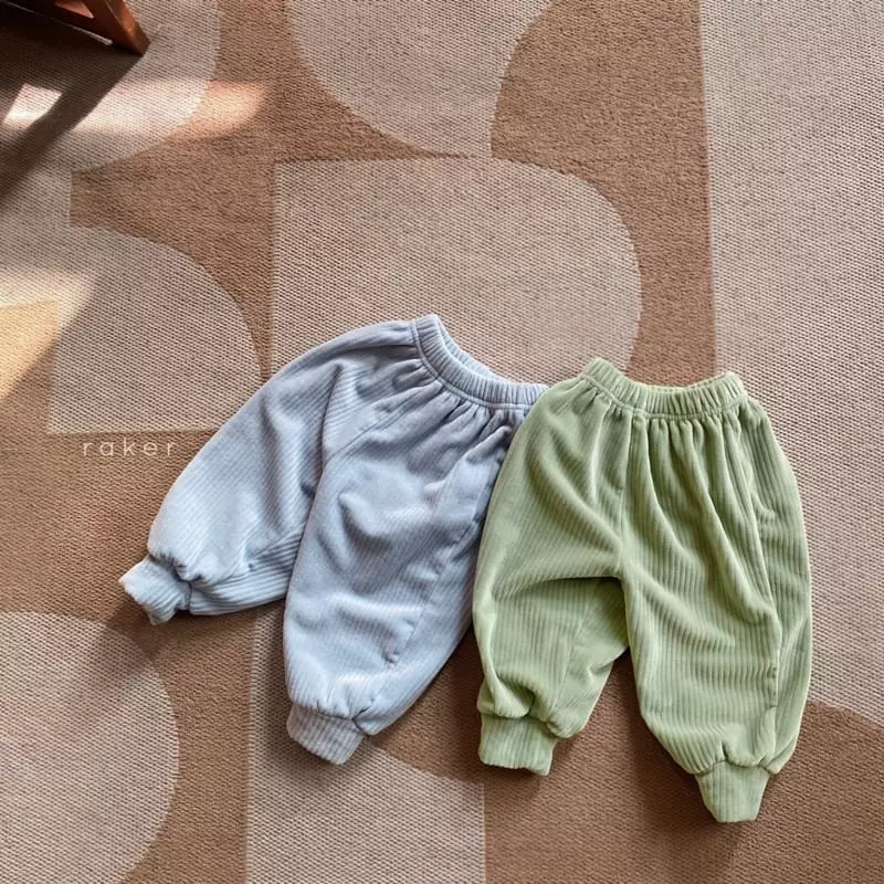 Raker - Korean Children Fashion - #kidzfashiontrend - Boodle Rib Pants - 2