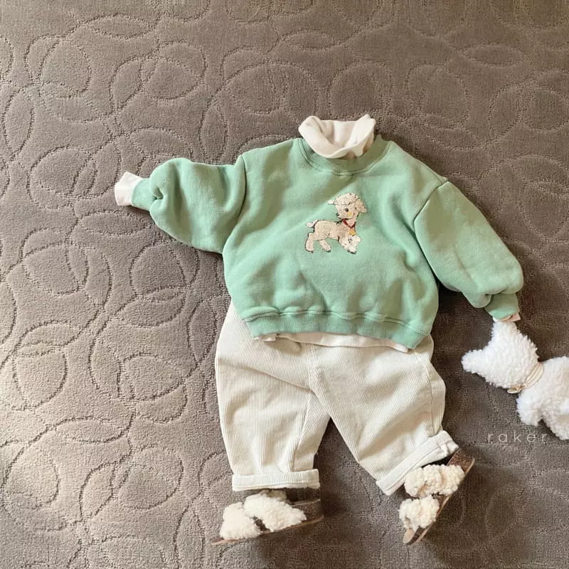 Raker - Korean Children Fashion - #littlefashionista - Kid Fleece Tee - 6
