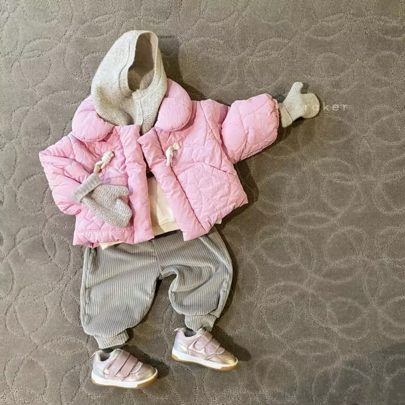 Raker - Korean Children Fashion - #minifashionista - Boodle Rib Pants - 6