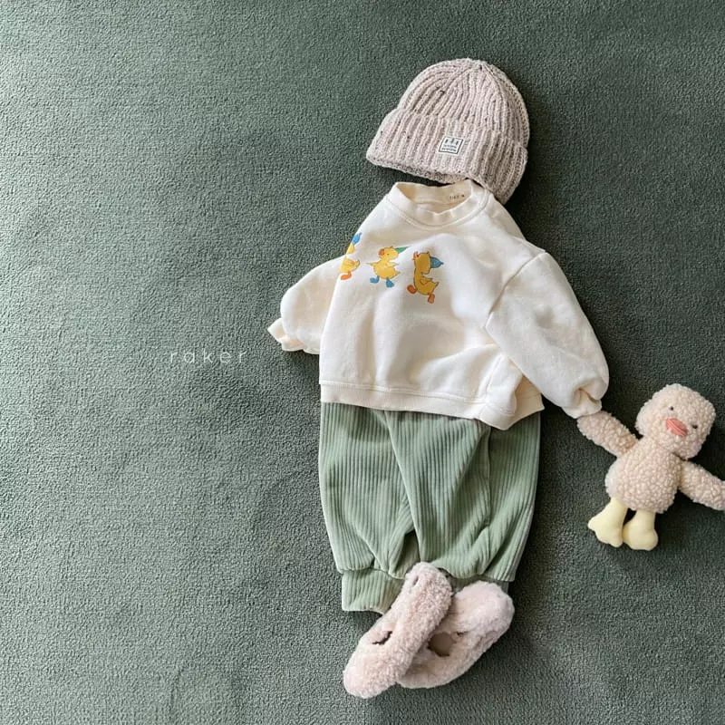 Raker - Korean Children Fashion - #prettylittlegirls - Baby Duck Sweatshirt - 8