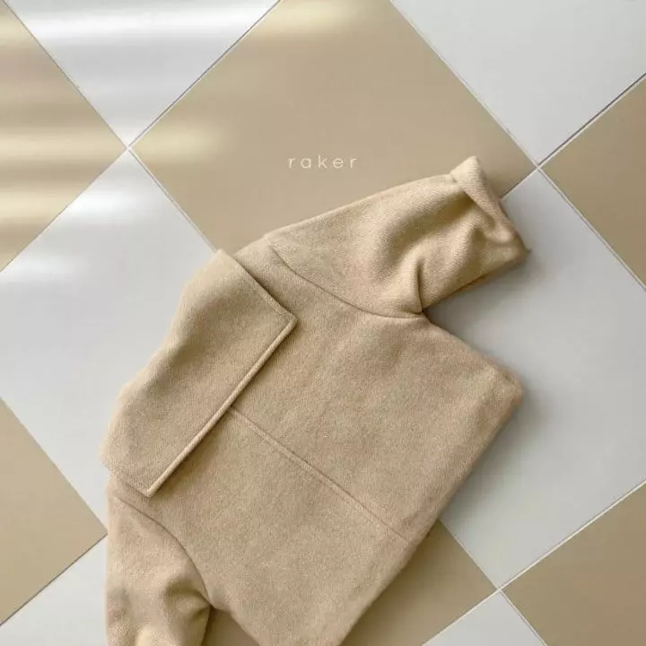 Raker - Korean Children Fashion - #stylishchildhood - Sailot Half Coat Beige - 2