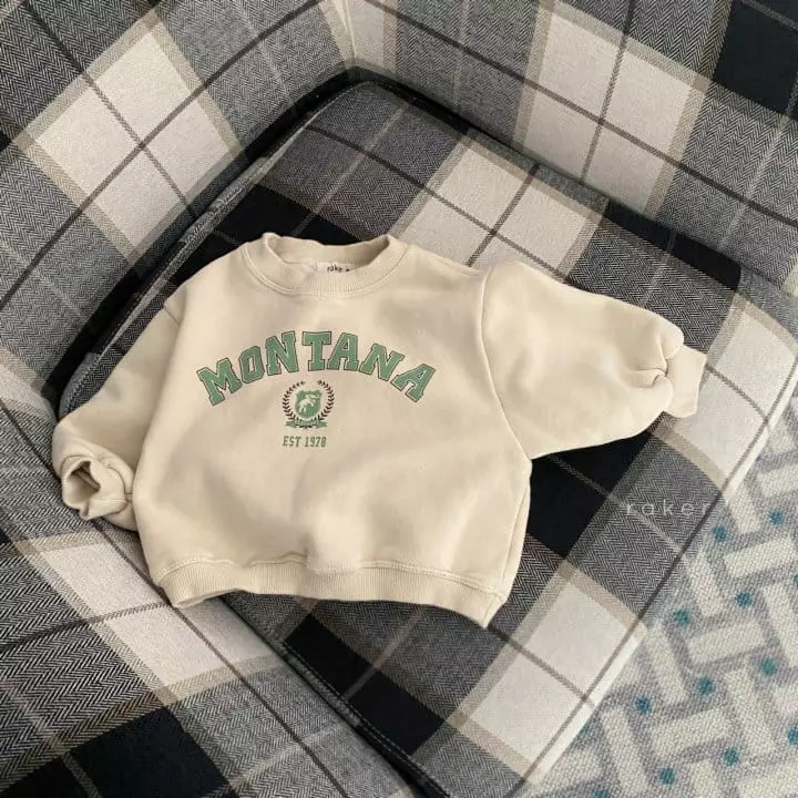 Raker - Korean Children Fashion - #todddlerfashion - Montana Sweatshirt