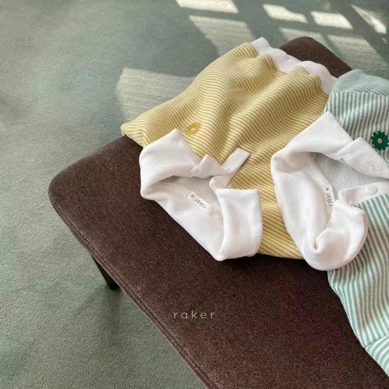 Raker - Korean Children Fashion - #todddlerfashion - Daisy Fleece Tee - 4