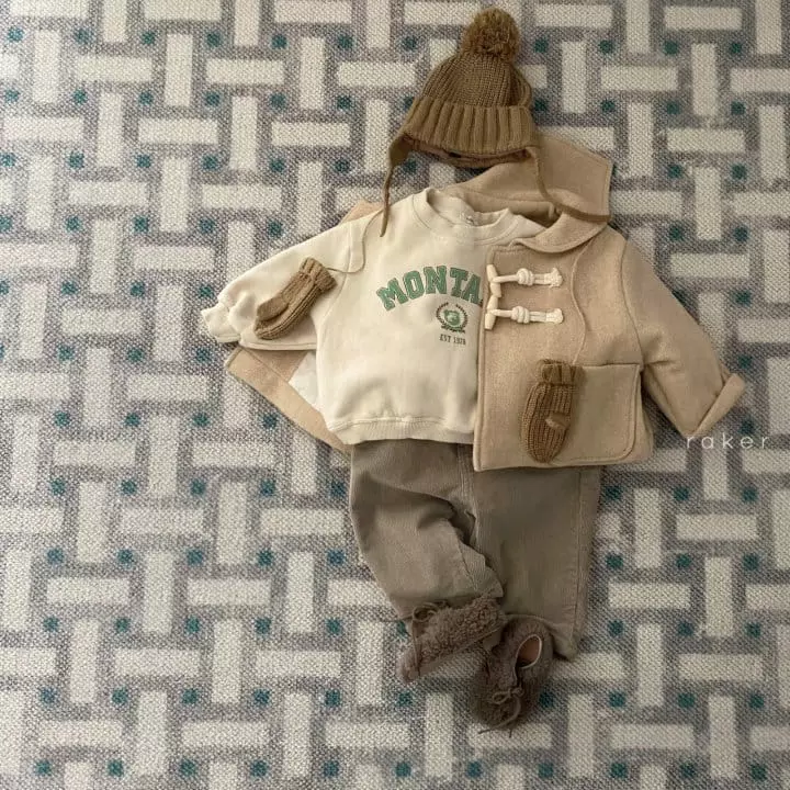 Raker - Korean Children Fashion - #toddlerclothing - Sailot Half Coat Beige