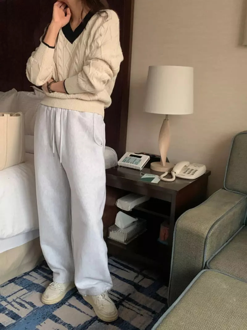 Renouveau - Korean Women Fashion - #momslook - Two Wau Pants - 2