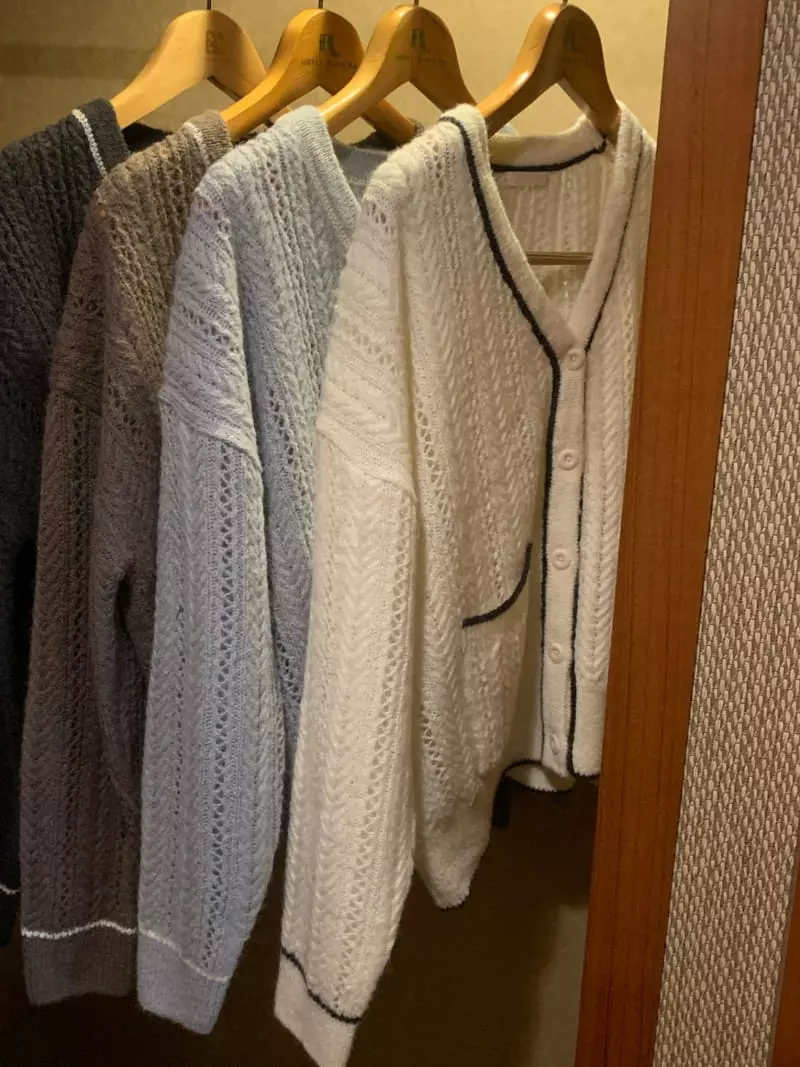 Renouveau - Korean Women Fashion - #momslook - Alpaca Cardigan