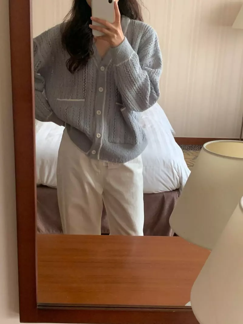 Renouveau - Korean Women Fashion - #momslook - Alpaca Cardigan - 5