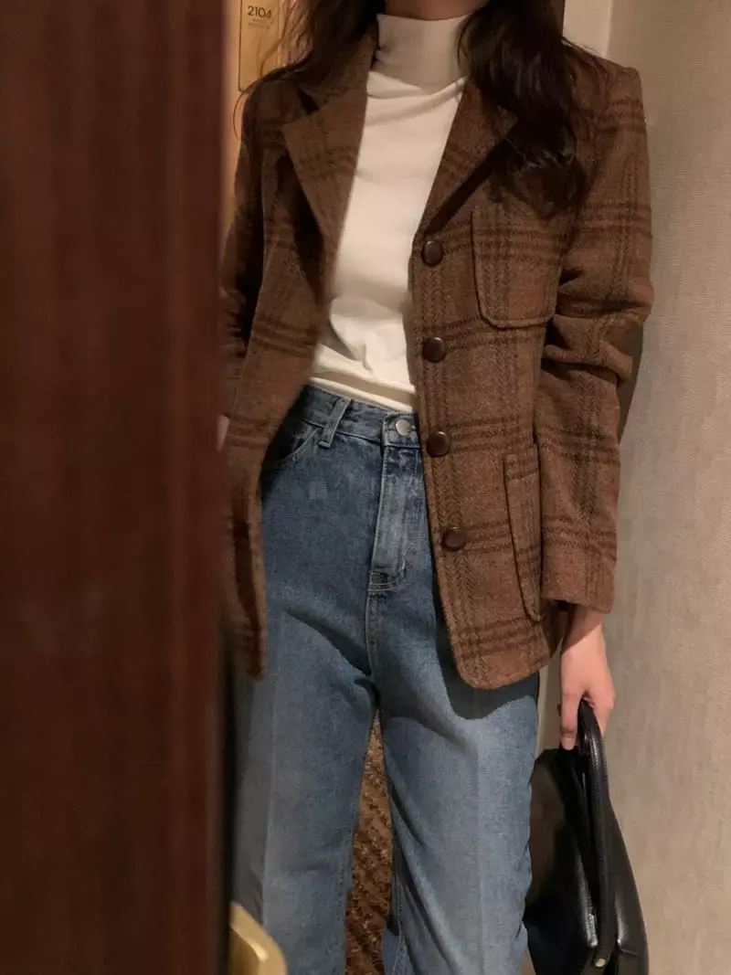 Renouveau - Korean Women Fashion - #momslook - Martin Jacket - 3