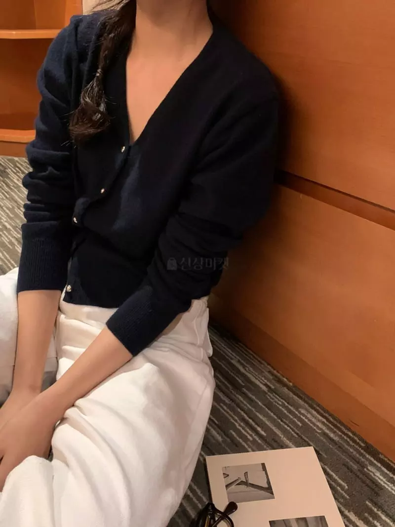 Renouveau - Korean Women Fashion - #momslook - Racoon Cardigan - 10