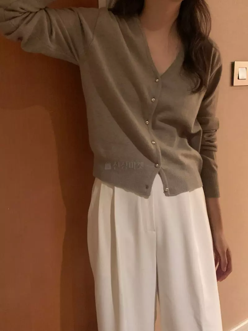 Renouveau - Korean Women Fashion - #momslook - Racoon Cardigan - 12