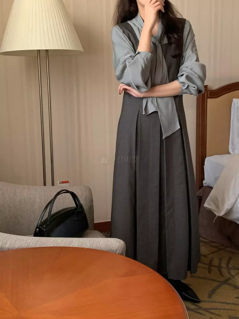 Renouveau - Korean Women Fashion - #pursuepretty - Vest One-piece
