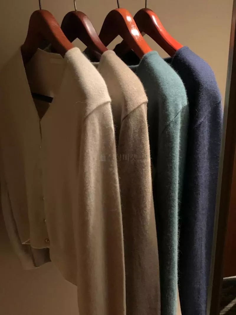 Renouveau - Korean Women Fashion - #restrostyle - Racoon Cardigan - 5