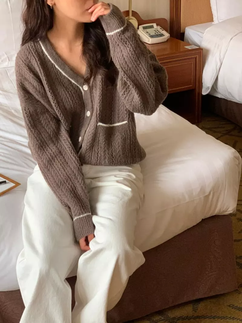 Renouveau - Korean Women Fashion - #romanticstyle - Alpaca Cardigan - 12
