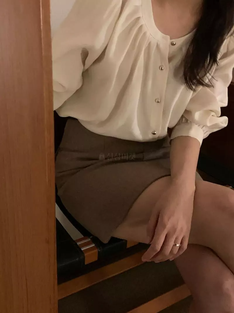 Renouveau - Korean Women Fashion - #thatsdarling - Gold Blouse - 6
