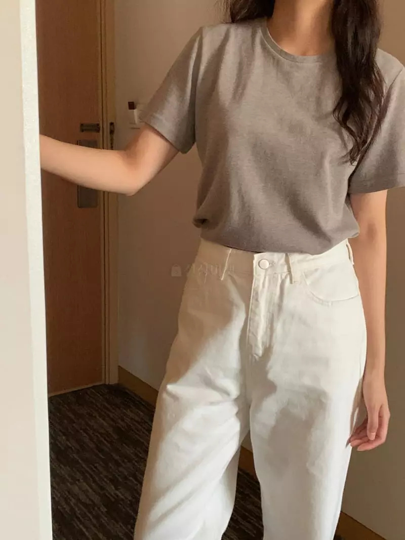 Renouveau - Korean Women Fashion - #vintageinspired - Angora Tee - 11