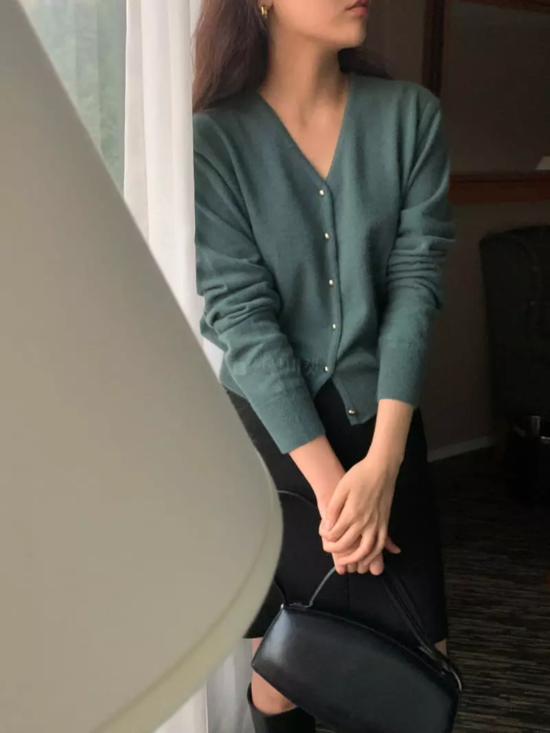 Renouveau - Korean Women Fashion - #vintageinspired - Racoon Cardigan - 2