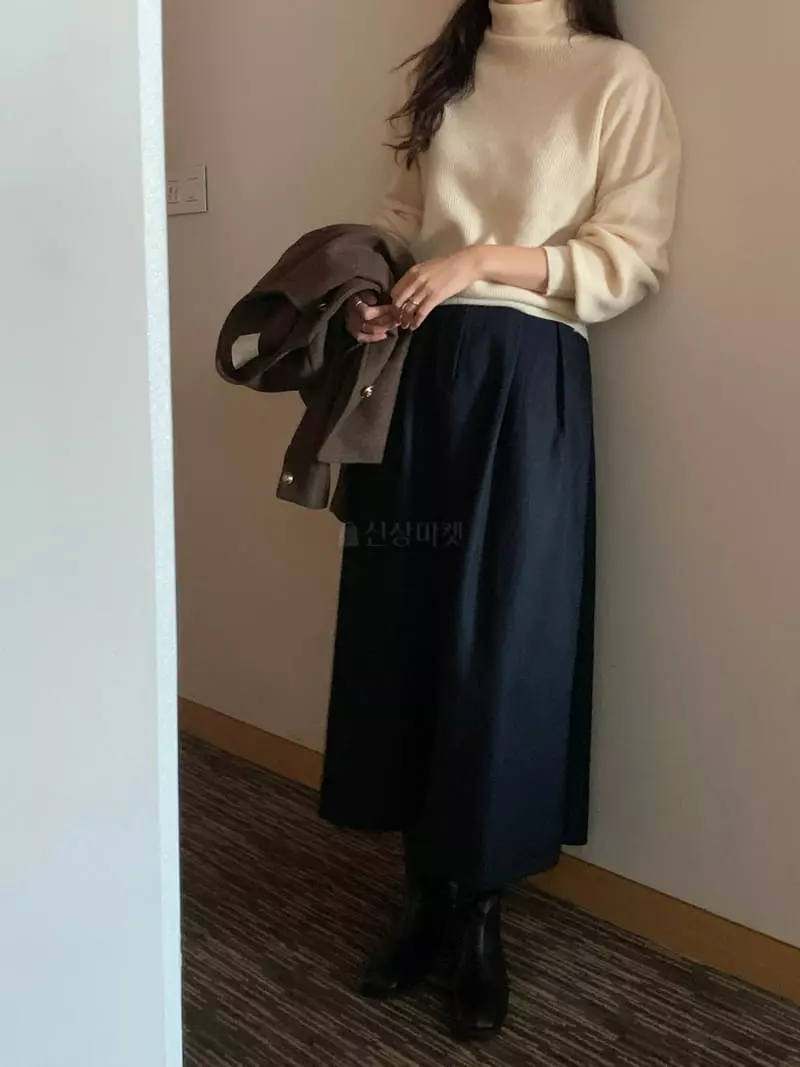 Renouveau - Korean Women Fashion - #womensfashion - Cash Knit Tee - 11