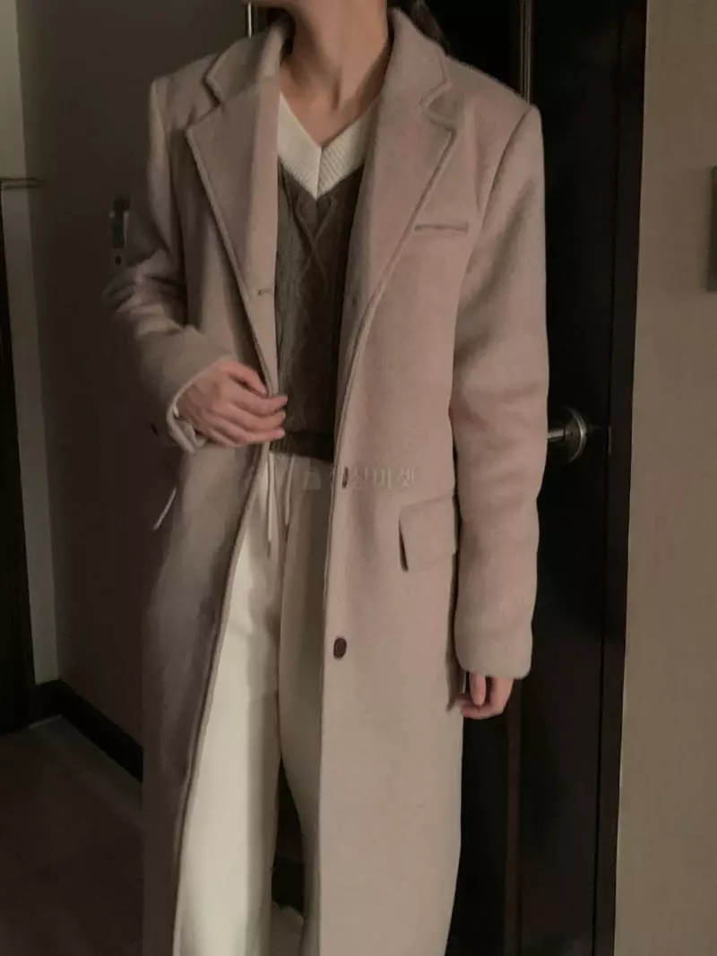 Renouveau - Korean Women Fashion - #womensfashion - Cash Long Coat - 10