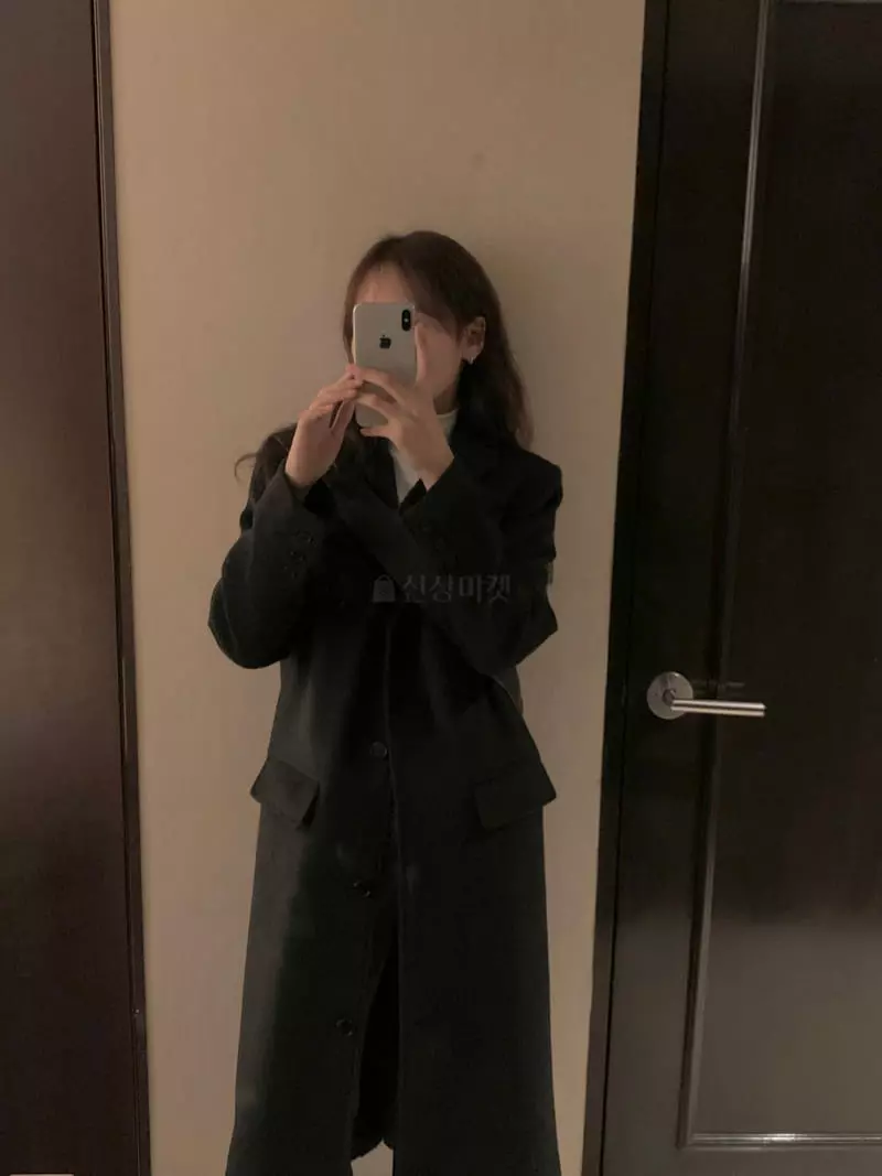 Renouveau - Korean Women Fashion - #momslook - Cash Long Coat - 4