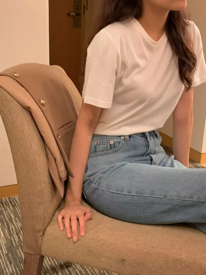 Renouveau - Korean Women Fashion - #womensfashion - Angora Tee - 2