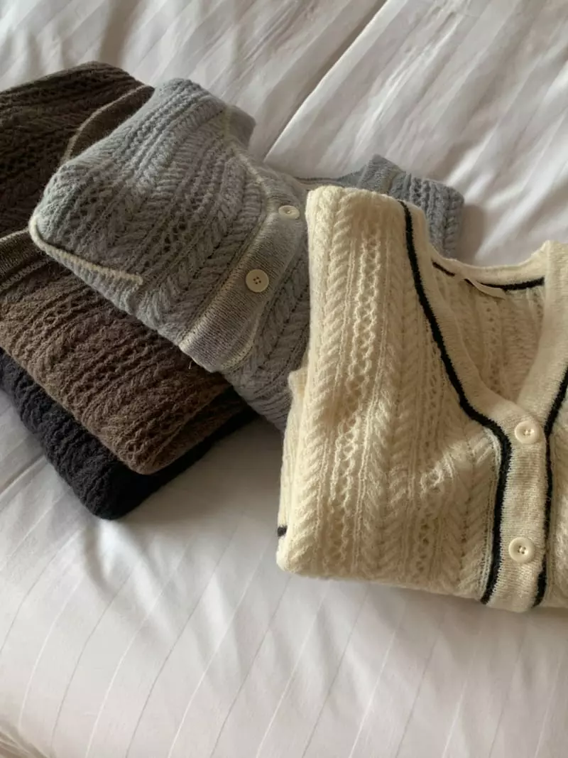 Renouveau - Korean Women Fashion - #womensfashion - Alpaca Cardigan