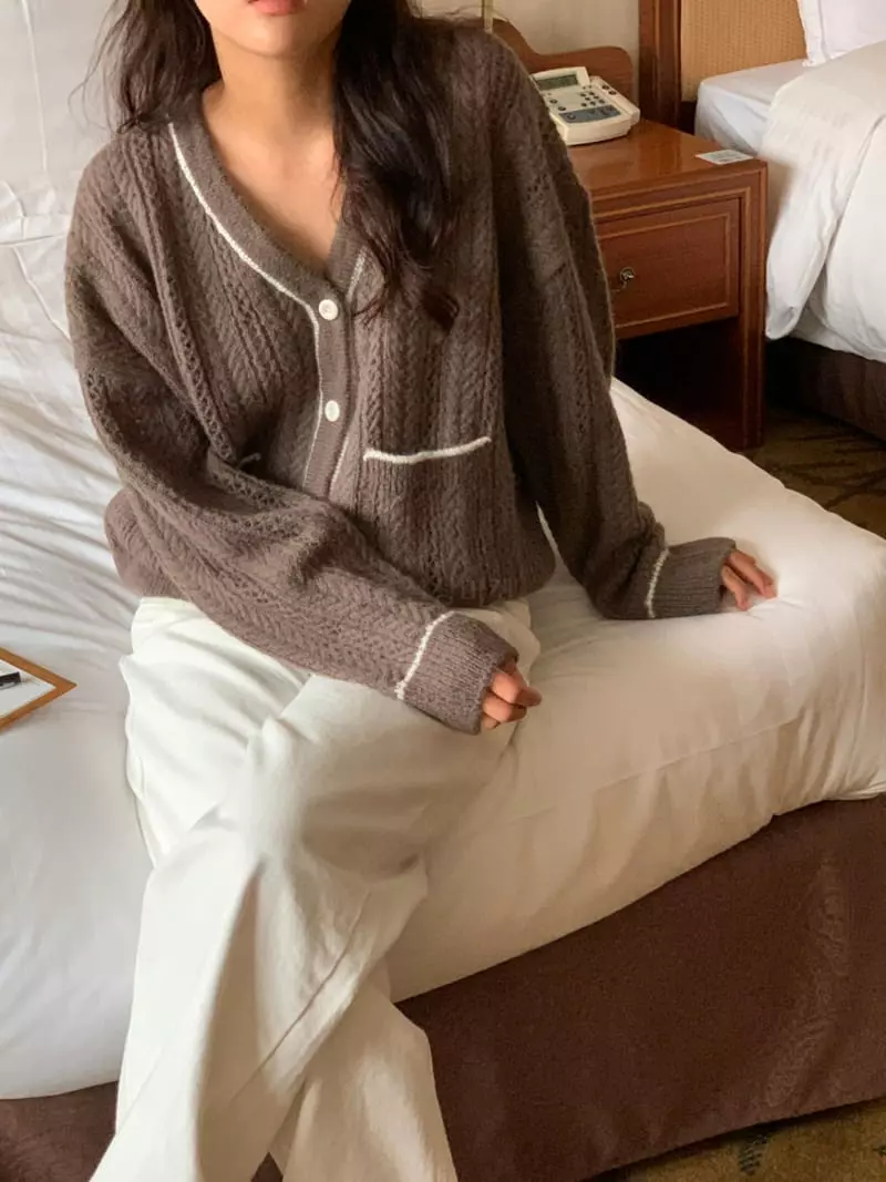 Renouveau - Korean Women Fashion - #womensfashion - Alpaca Cardigan - 7