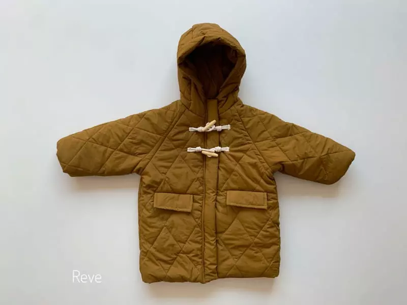 Reve Kid - Korean Children Fashion - #magicofchildhood - Dupple Long Padding Jacket
