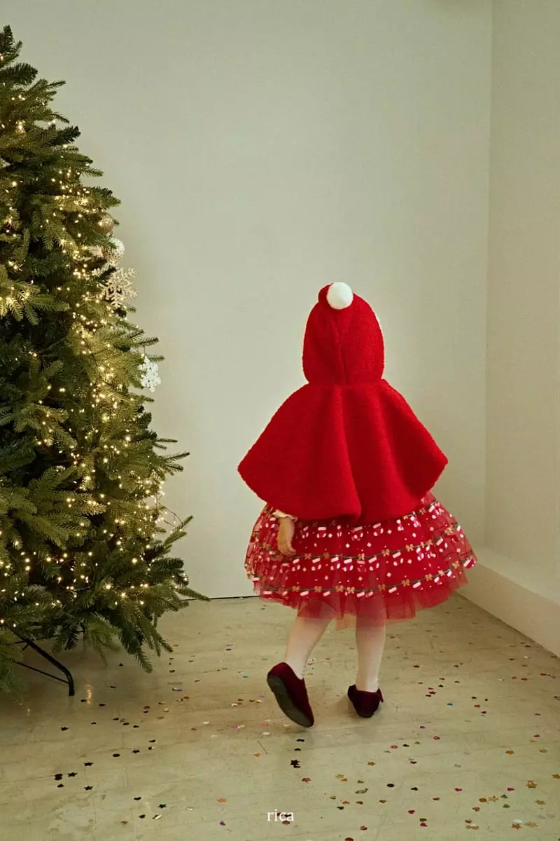 Rica - Korean Children Fashion - #childofig - Santa Cape - 9