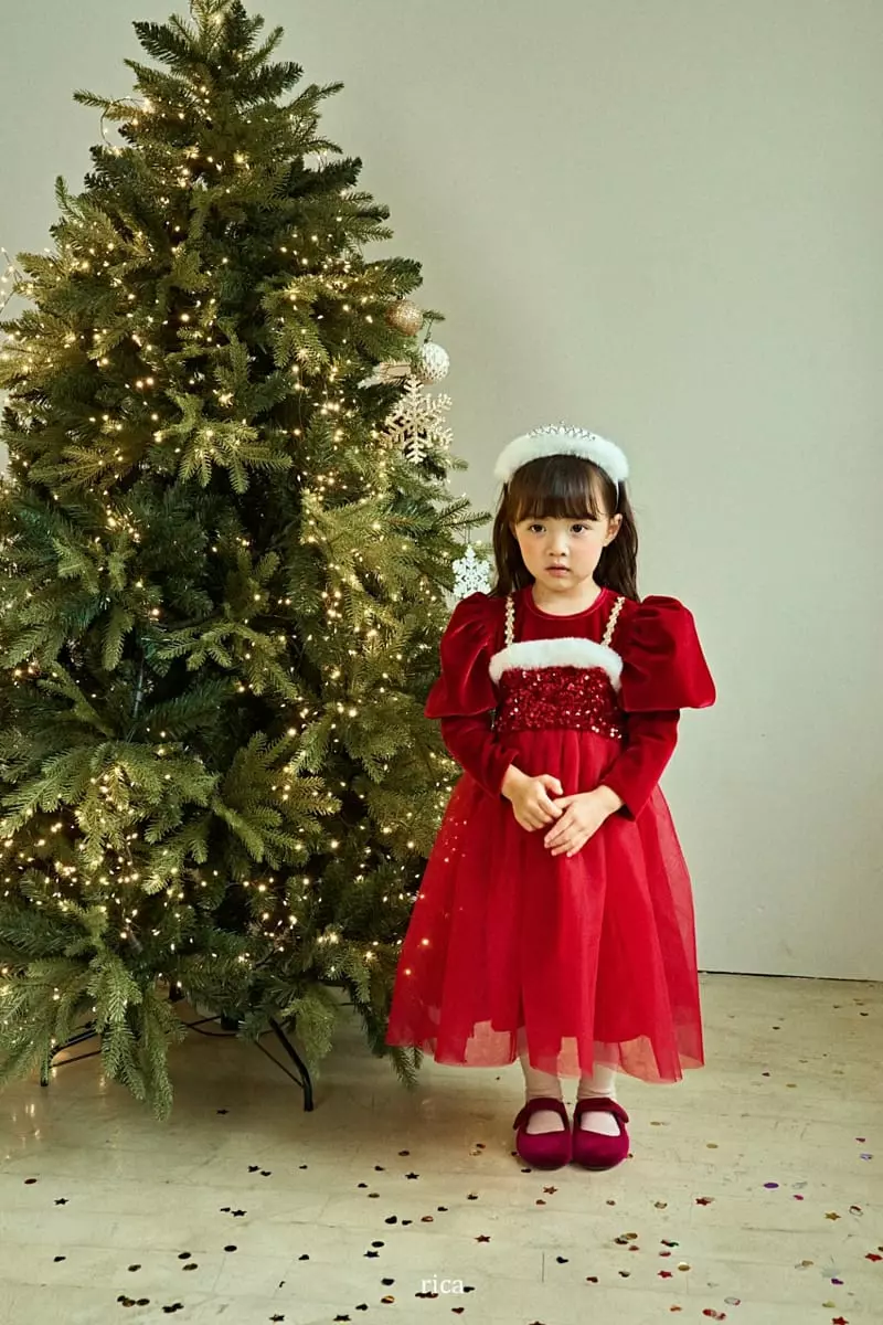 Rica - Korean Children Fashion - #childofig - Merry Gold One-piece - 6
