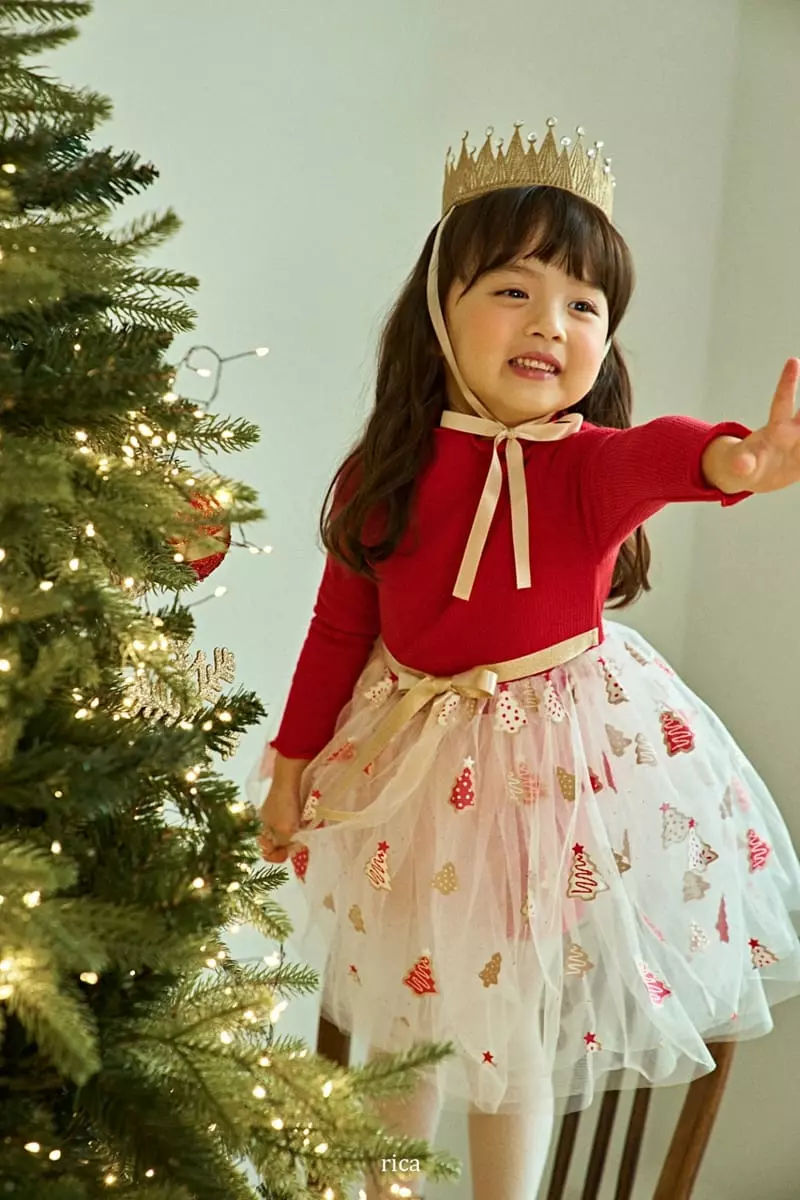 Rica - Korean Children Fashion - #prettylittlegirls - Tree Sha One-piece - 4