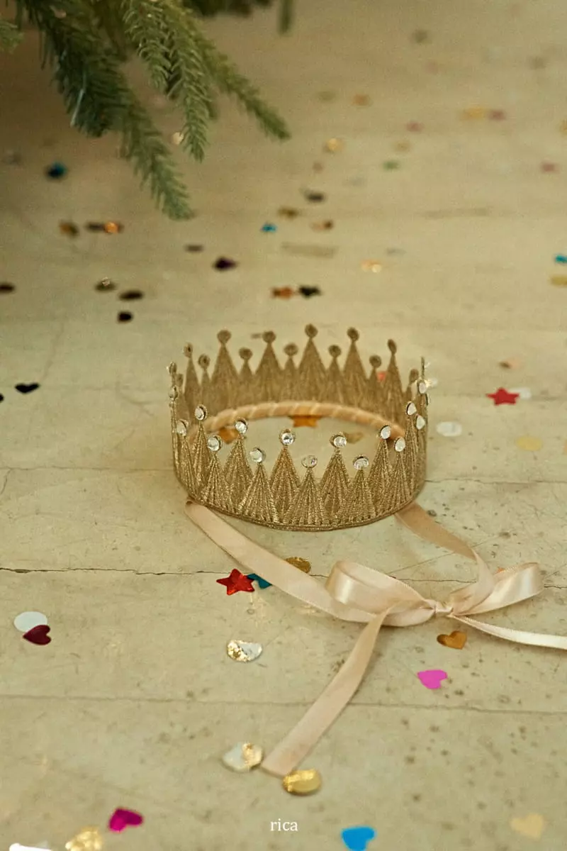 Rica - Korean Children Fashion - #discoveringself - Gold Crown - 2