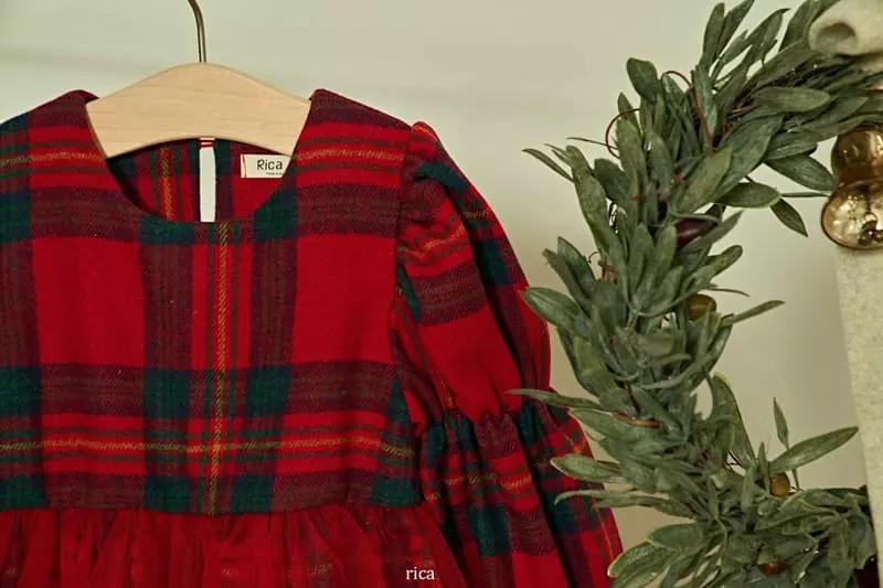 Rica - Korean Children Fashion - #discoveringself - Holly day One-piece - 11