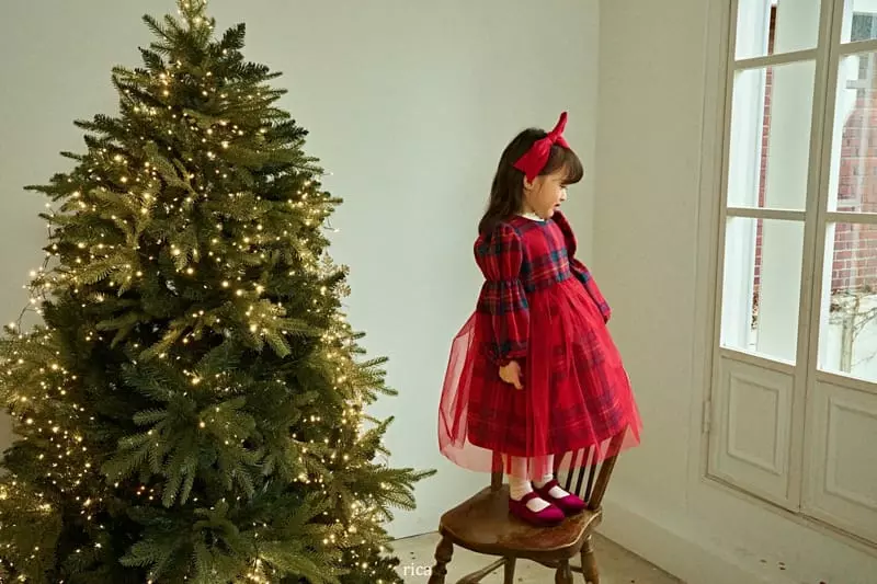 Rica - Korean Children Fashion - #kidzfashiontrend - Holly day One-piece