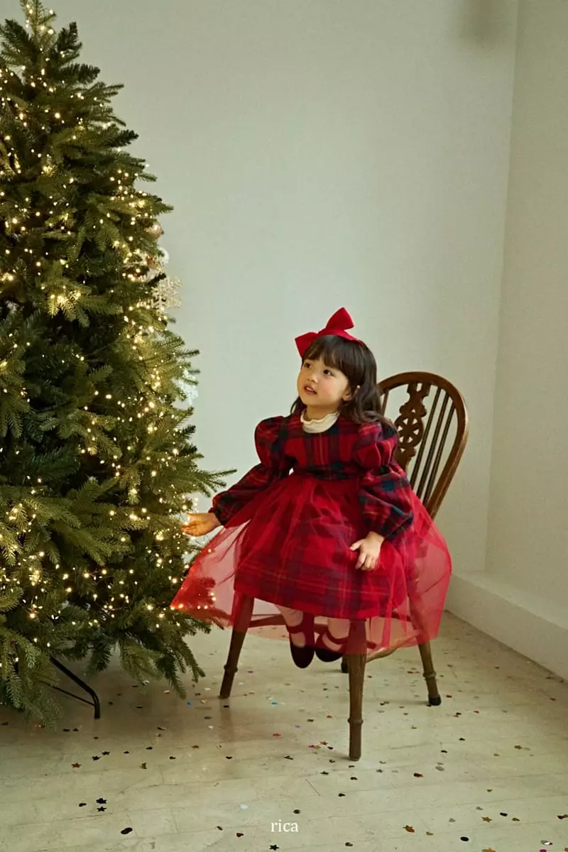 Rica - Korean Children Fashion - #littlefashionista - Holly day One-piece - 3