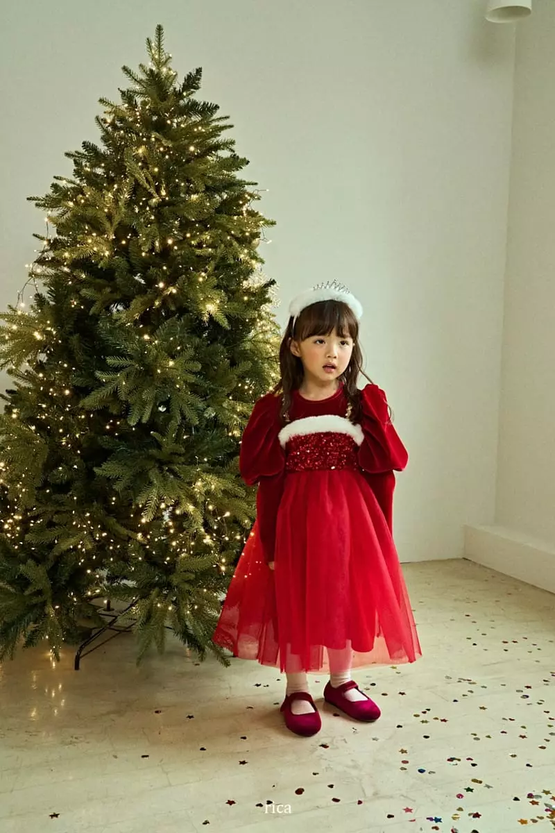 Rica - Korean Children Fashion - #magicofchildhood - Merry Gold One-piece - 3