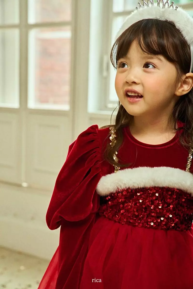 Rica - Korean Children Fashion - #magicofchildhood - Merry Gold One-piece - 4