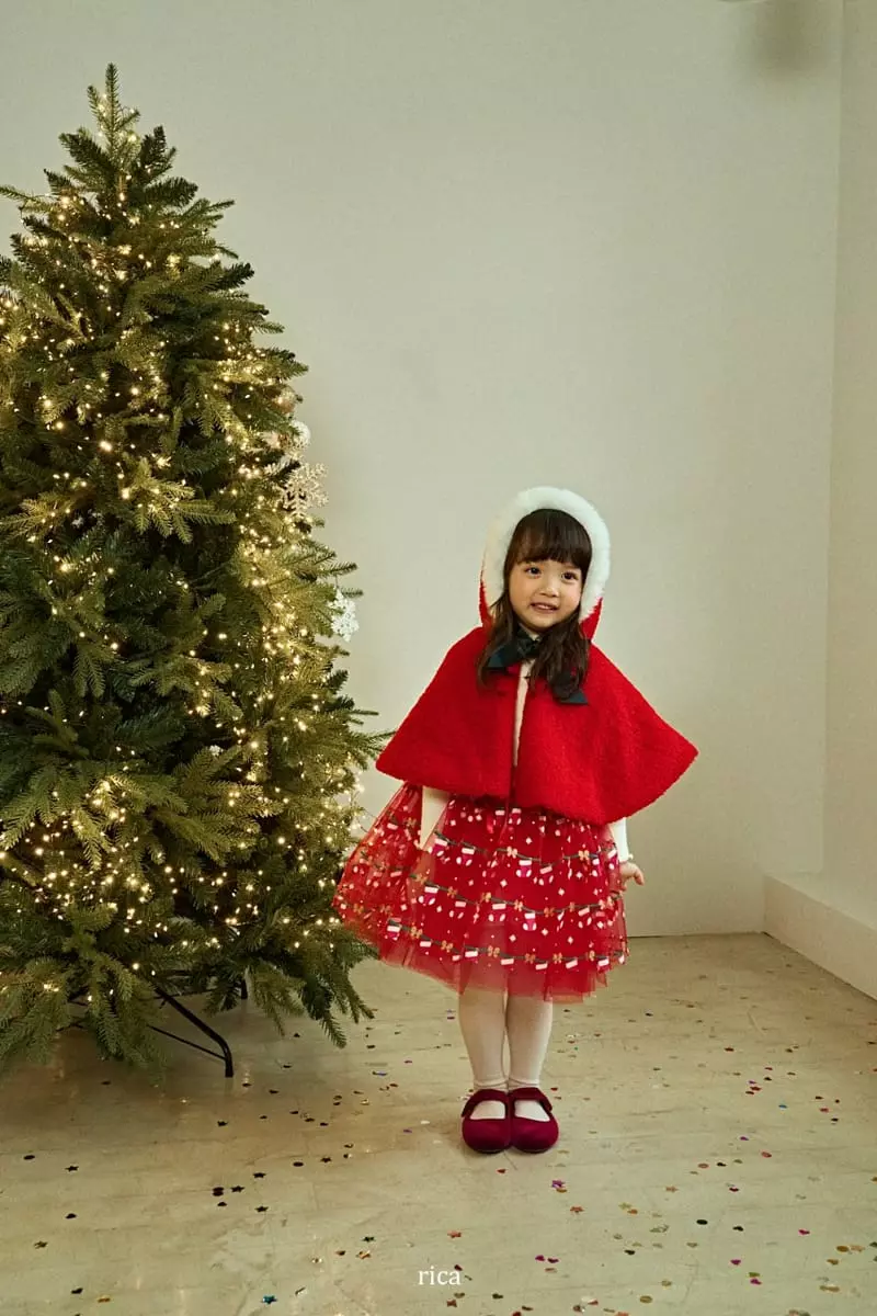 Rica - Korean Children Fashion - #prettylittlegirls - Santa Cape - 8
