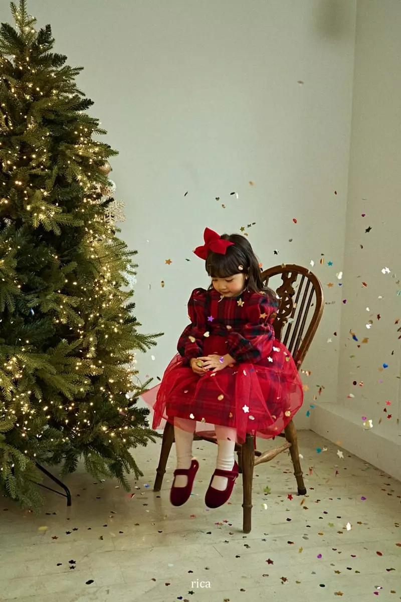 Rica - Korean Children Fashion - #prettylittlegirls - Holly day One-piece - 6