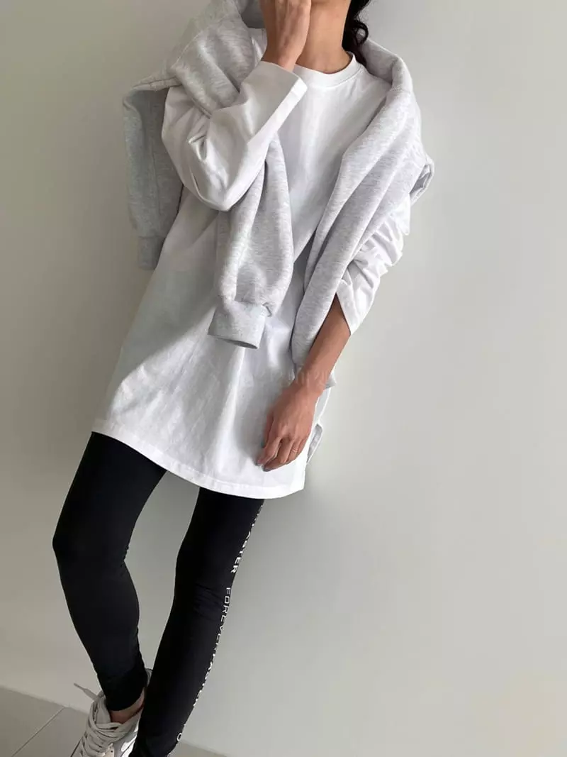 Ripple - Korean Women Fashion - #womensfashion - Tantan Basic Tee - 4
