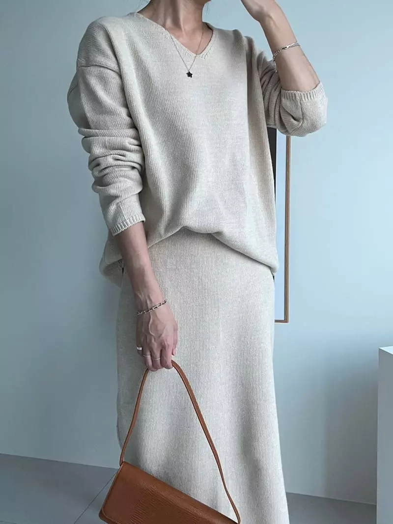 Ripple - Korean Women Fashion - #momslook - Enough Set - 3