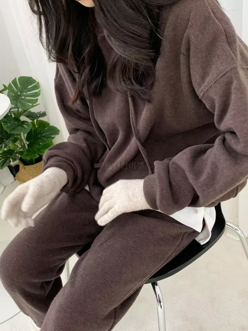Ripple - Korean Women Fashion - #womensfashion - Aurora Hoody Set - 4