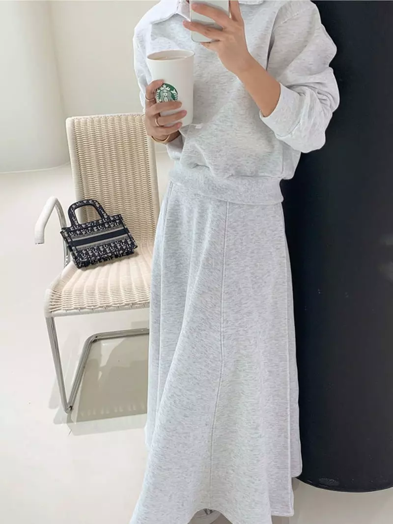 Ripple - Korean Women Fashion - #womensfashion - Autumn Set - 4