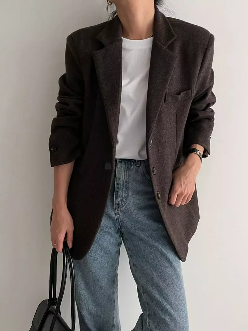 Ripple - Korean Women Fashion - #momslook - Signiture Jacket